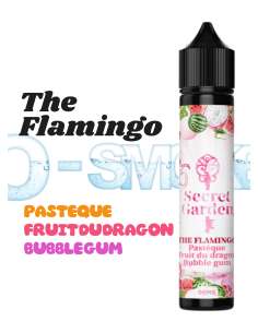 The Flamingo "Pastèque, Fruit du Dragon, Bubble Gum" 50ml Secret Garden - Secret's LAb