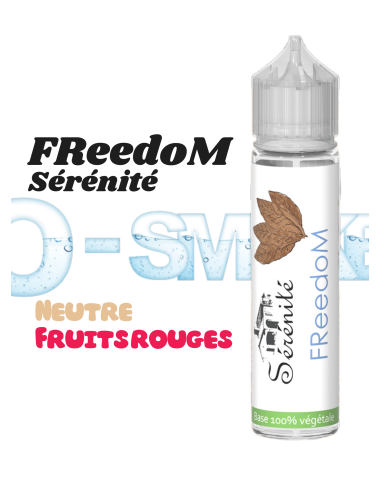 FReedoM - Classique, fruits rouge - Sérenité VIP 50ml