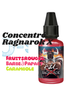 Concentré Ragnarok X "Fruits rouges, Barbe à Papa et Carambole" A&L