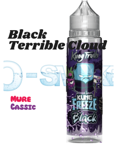 Black KUNGFREEZ "Mure, Cassis, Frais" - Cloud vapor