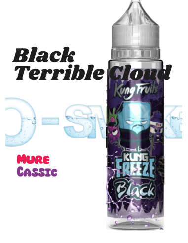 Black KUNGFREEZ "Mure, Cassis, Frais" - Cloud vapor