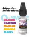 Silver Fox sel de nicotine "Dragon, passion, mangue, Ananas, Glacés" puff saveur - VIP 10ml