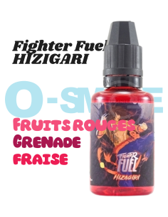 Concentré Hizigari Fighter Fuel "Fruits rouges, Grenade, Fraise" - Maison Fuel 30ml