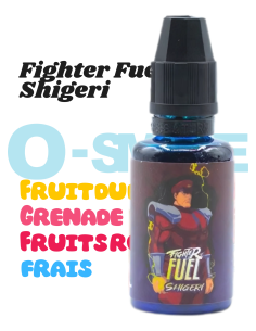 Concentré Shigeri Fighter Fuel "Fruit du dragon, grenade, fruits rouges, frais" - Maison Fuel 30ml