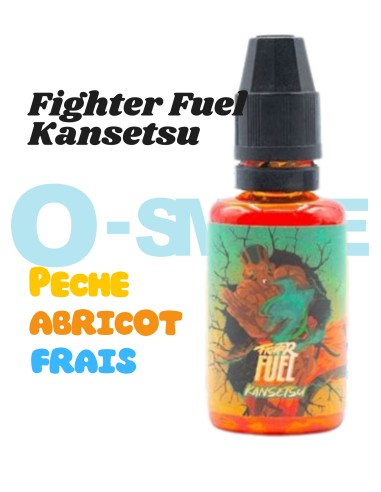 Concentré Kansetsu Fighter Fuel "Pêche, abricot, pointe de frais" - Maison Fuel 30ml