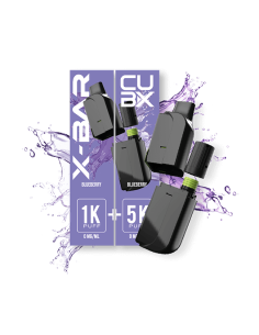Cartouches CUB-X "Myrtille" - X Bar