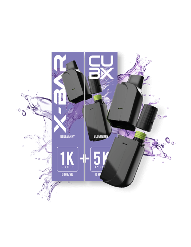 Cartouches CUB-X "Myrtille" - X Bar