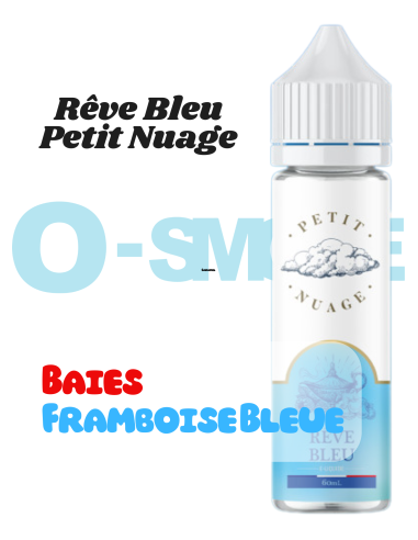 Rêve Bleu - "Baies, Framboises bleues, Frais" - Petit Nuage 60ml