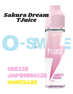 Sakura dream "Cerise Japonnaise vanillée" 50ml - TJuice