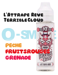 L'attrape rêve "Pêche, fruits rouges, grenade" - Terrible Cloud
