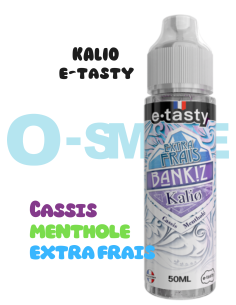Bankiz - Kalio "Cassis, Chewing Gum mentholé" - ETasty 50ml