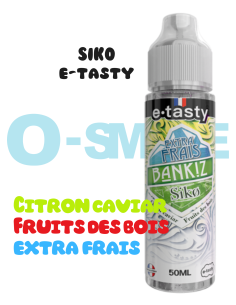 Siko Extra Frais 50ml Bankiz "Fruits des bois, Citron" - e.Tasty