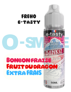 Freho Extra Frais 50ml Bankiz "Fruit du Dragon, Bonbon Fraise" - e.Tasty