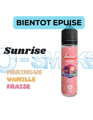 E-liquide français de qualité Osmoke - Pavlova Sunrise 50mL