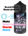 Black Hole "Mûre, Fruit du dragon, Fraise, Frais" 100ml - Made in vape