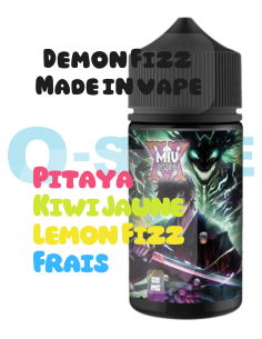 Demon Fizz "Pitaya, Kiwi jaune, Citron pétillant, Frais" 100ml - Made in vape