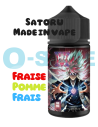 Satoru "Fraise gariguette, Pomme violette du Tibet, Frais" 100ml - Made in vape