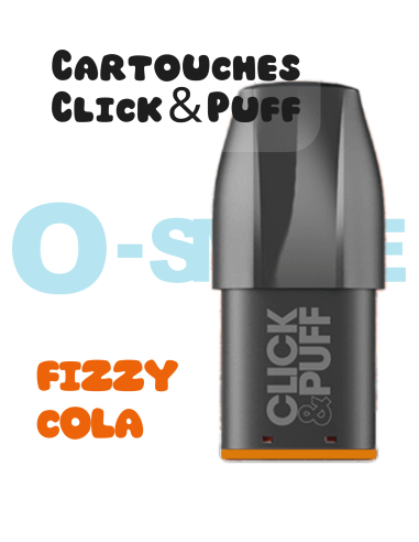 Cartouches Click & Puff "Fizzy Cola" - X Bar