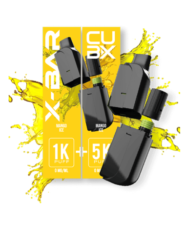 Cartouches CUB-X "Mangue Glacée" - X Bar