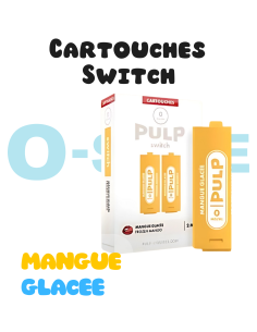 Cartouches SWITCH "Mangue glacée" (X2) - PULP