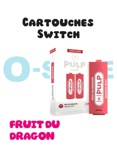 Cartouches SWITCH "Fruit du dragon" (X2) - PULP