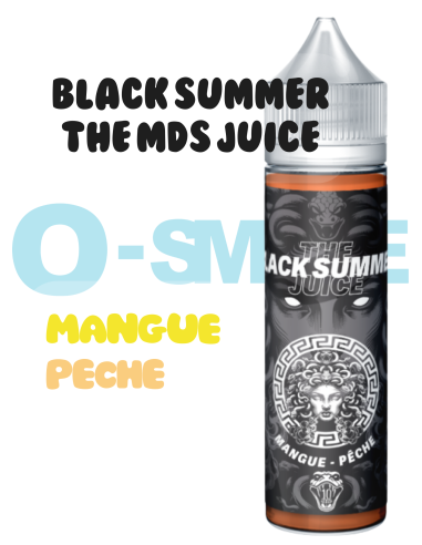 BLACK SUMMER "Mangue, Pêche"- THE MDS JUICE-75ML