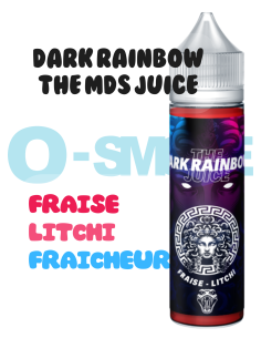 DARK RAINBOW "Fraise, Litchi, Fraîcheur"- THE MDS JUICE-75ML