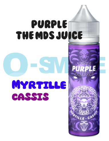 PURPLE "Myrtilles, Cassis"- THE MDS JUICE-75ML