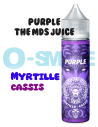 PURPLE "Myrtilles, Cassis"- THE MDS JUICE-75ML