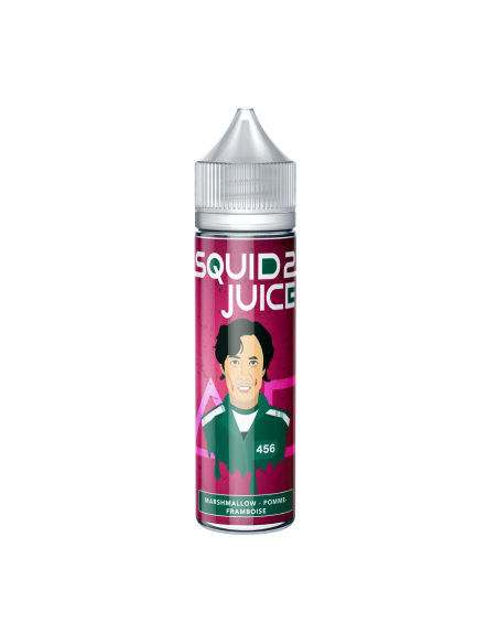 456 "Marshmallow, Pomme, Framboise"- SQUID JUICE 2-50ML