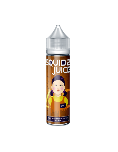 Doll "Fruit du dragon, Litchi, Raisin"- SQUID JUICE 2-50ML Doll "Fruit du dragon, Litchi, Raisin"- SQUID JUICE 2-50ML