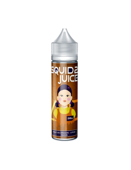 Doll "Fruit du dragon, Litchi, Raisin"- SQUID JUICE 2-50ML