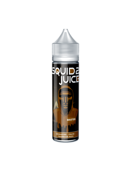 MASTER "Grenadine, Fraise, Framboise bleu, Fraîcheur"- SQUID JUICE 2-50ML