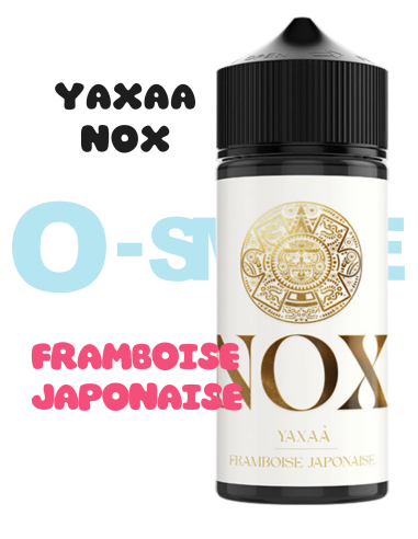 Yaxaà "Framboise Japonaise" 50ml - Gamme Nox by Secret's LAb