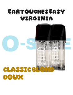 Cartouches EASY - Virginia "Classic blond doux" X2 Etasty