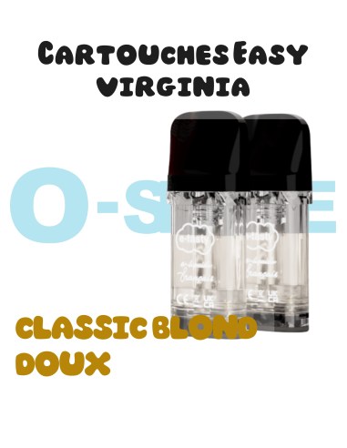 Cartouches EASY - Virginia "Classic blond doux" X2 Etasty