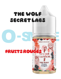 Concentré The Wolf Secret Garden "Fruits rouges" - Secret's LAb (5 pièces) 30ml