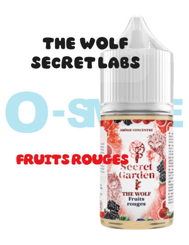 Concentré The Wolf Secret Garden "Fruits rouges" - Secret's LAb (5 pièces) 30ml