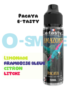 Pacaya "Limonade, framboise bleue, citron, litchi" - Amazone by Etasty 50ML