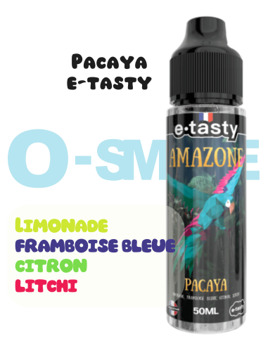 Pacaya "Limonade, framboise bleue, citron, litchi" - Amazone by Etasty 50ML