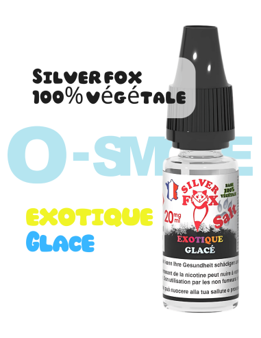 Silver Fox sel de nicotine "mangue" puff saveur - VIP 10ml