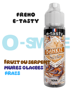 Bankiz - Serko "Fruit du serpent, Mûres glacées, Frais" - ETasty 50ml