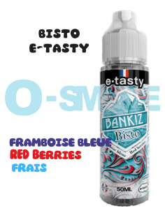 Bankiz - Bisto "Framboise bleue, Red Berries, frais" - ETasty 50ml