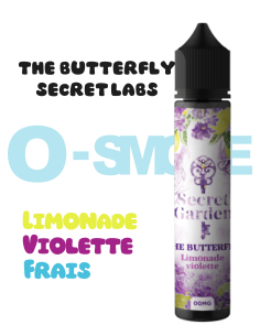 The Butterfly "Limonade, Violette, Frais" 50ml Secret Garden - Secret's LAb