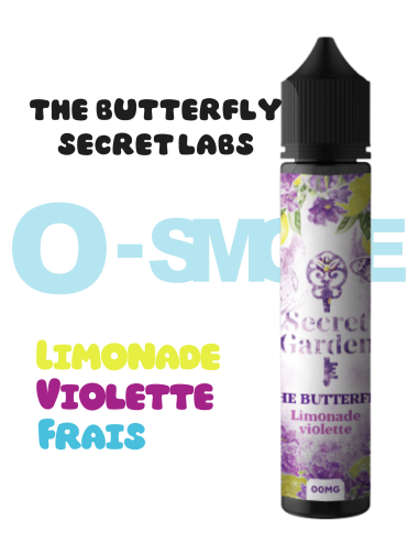 The Butterfly "Limonade, Violette, Frais" 50ml Secret Garden - Secret's LAb