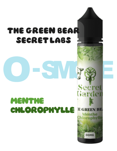 The Green Bear "Menthe - Chlorophylle" 50ml Secret Garden - Secret's LAb