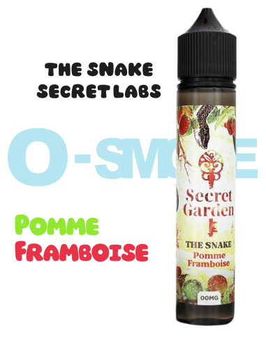 The Snake "Pomme - Framboise" 50ml Secret Garden - Secret's LAb