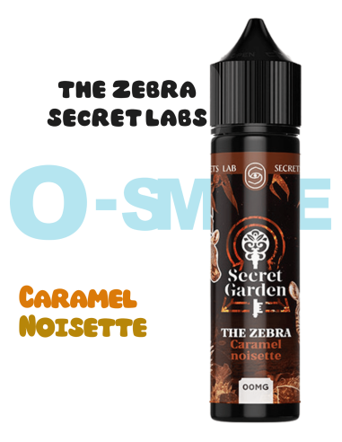 The Zebra "Caramel - Noisette" 50ml Secret Garden - Secret's LAb