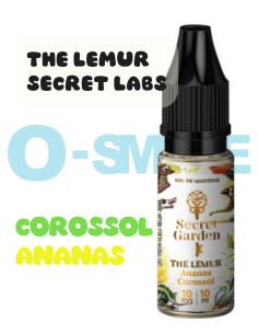 The Lemur "Corossol- Ananas" sel de nicotine - Secret's LAb 10ml