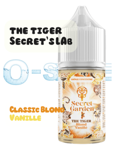 Concentré The Tiger Secret Garden "Classic Blond, Vanille" - Secret's LAb (5 pièces) 30ml